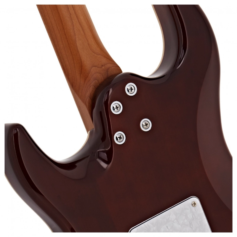 Jet Guitars JS450TBK HSS Transparent Black Roasted Maple