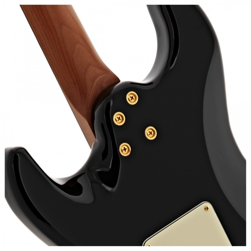 Jet Guitars JS480BK-G HSS Black Chitarra Elettrica Roasted Maple