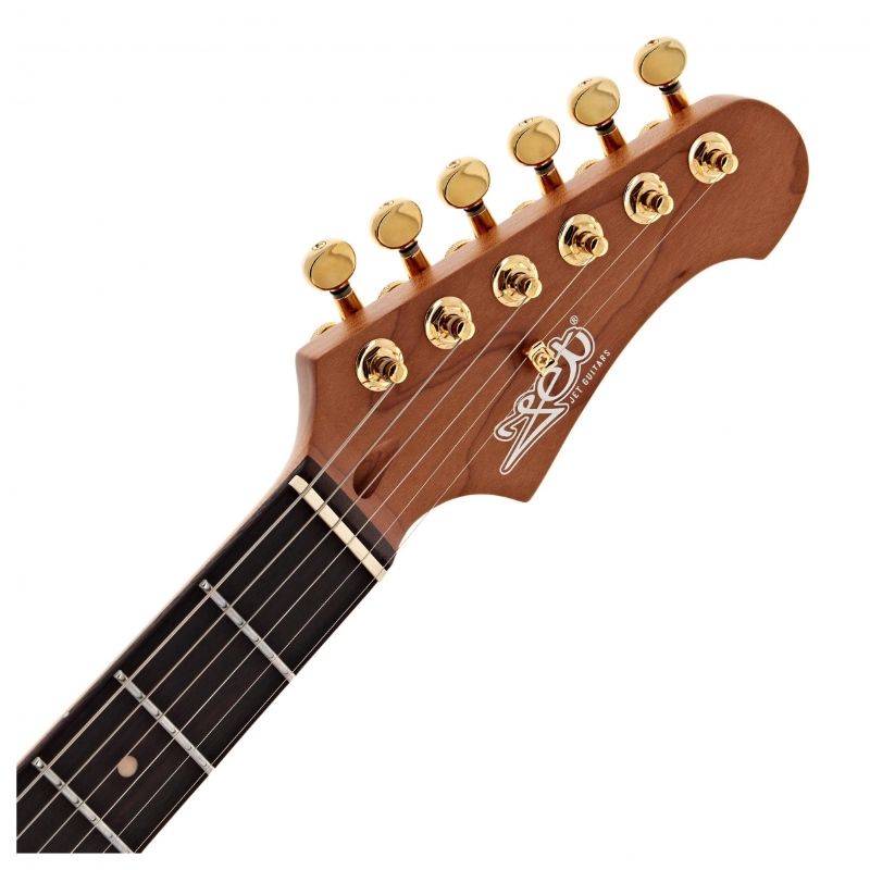 Jet Guitars JS480WR-G HSS Winered Roasted Maple Gold Hardware
