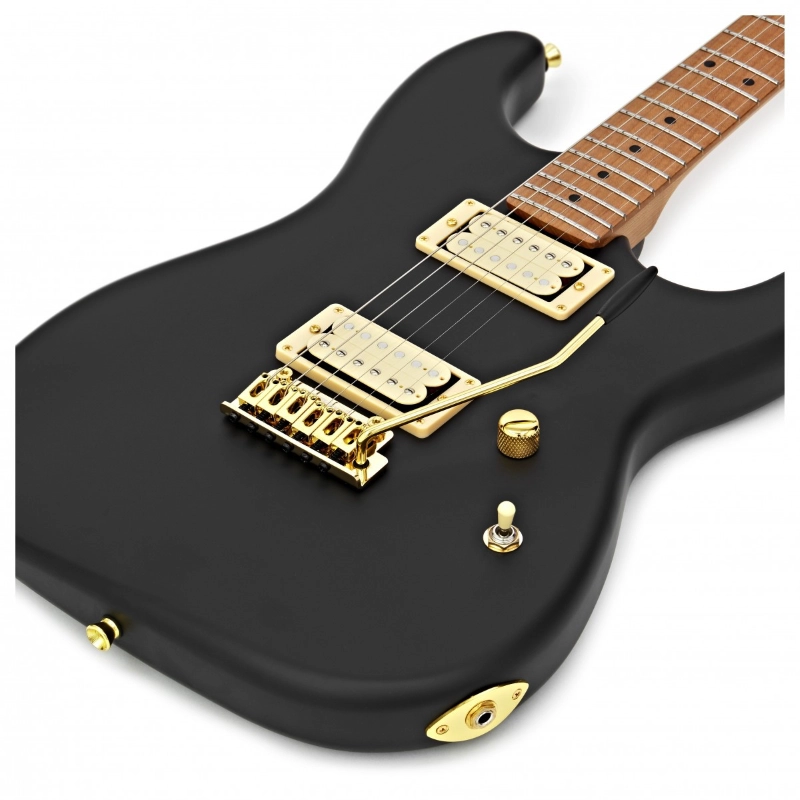 Jet Guitars JS700MBK HH Matt Black Roasted Maple
