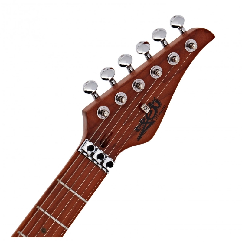 Jet Guitars JS850-RELIC-FR HS Red Relic Roasted Maple Chitarra Elettrica Rossa