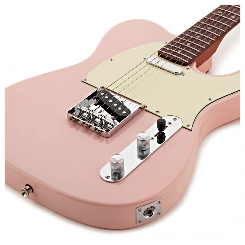 Jet Guitars JT300PK-R SS Shell Pink Roasted Maple