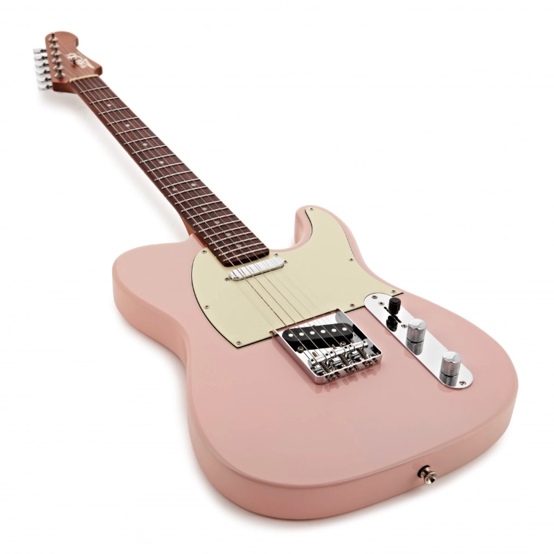 Jet Guitars JT300PK-R SS Shell Pink Roasted Maple