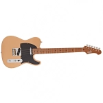 Jet Guitars JT30ELITE-GD SS Gold Roasted Maple Tastiera in Palissandro