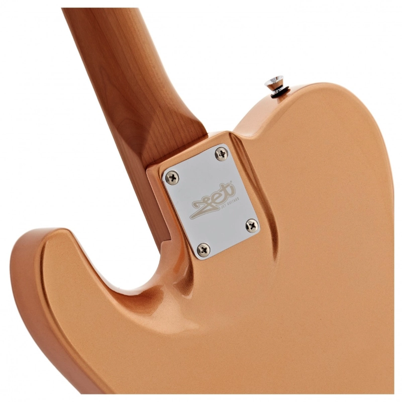 Jet Guitars JT30ELITE-GD SS Gold Roasted Maple Tastiera in Palissandro