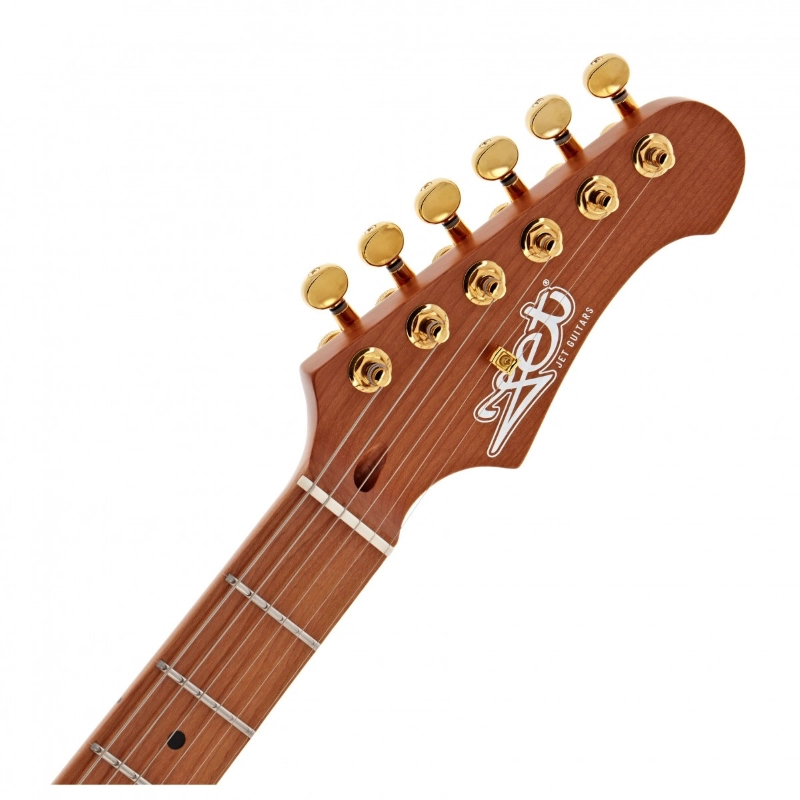 Jet Guitars JT600BS-G SS Brownsunburst Roasted Maple Flame Top