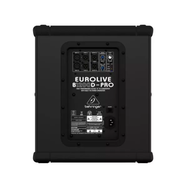 Behringer B1200D PRO Subwoofer amplificato da 500W