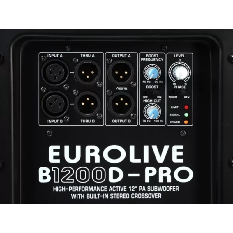 Behringer B1200D PRO Subwoofer amplificato da 500W