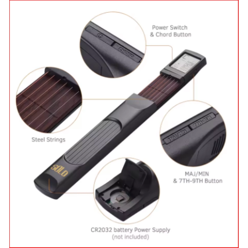 Guitar Trainer, SOLO Chord Trainer Finger Chitarra per esercitarsi