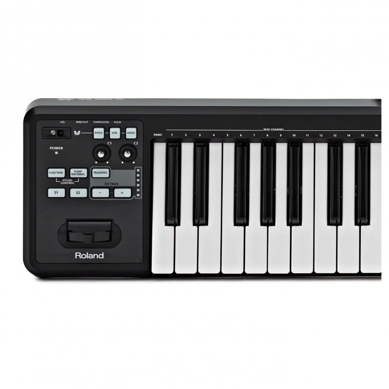 Roland A49BK Tastiera MIDI USB 49 Tasti Nera