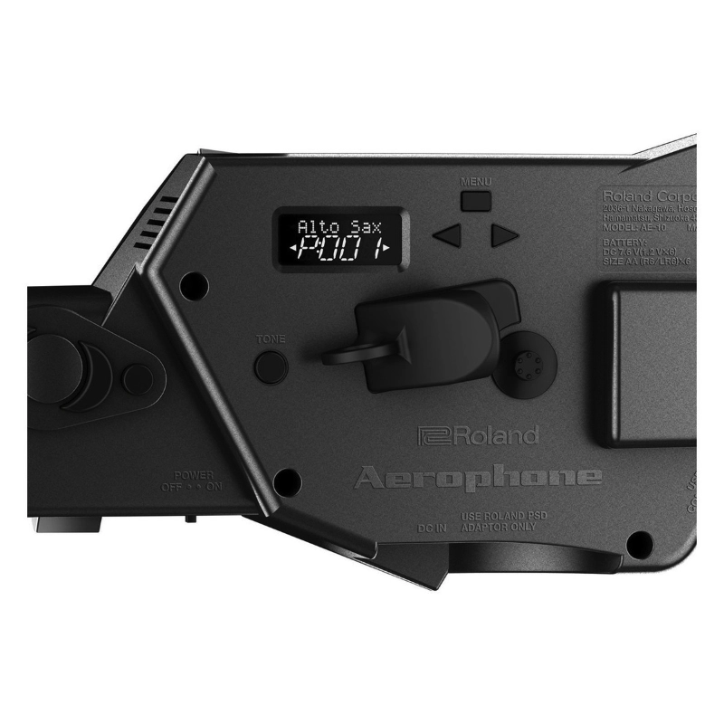 Roland AE10G Aerophone Aerofono Digitale con Ditteggiatura da Sassofono Nero Grafite