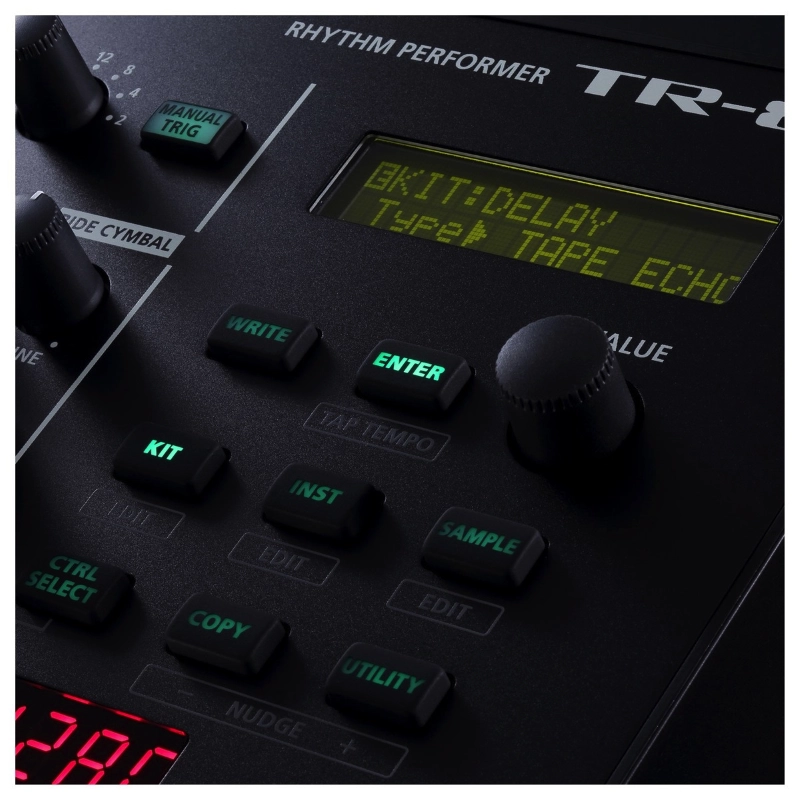 Roland TR8S Aira Drum Rhythm Machine con Supporto Sample