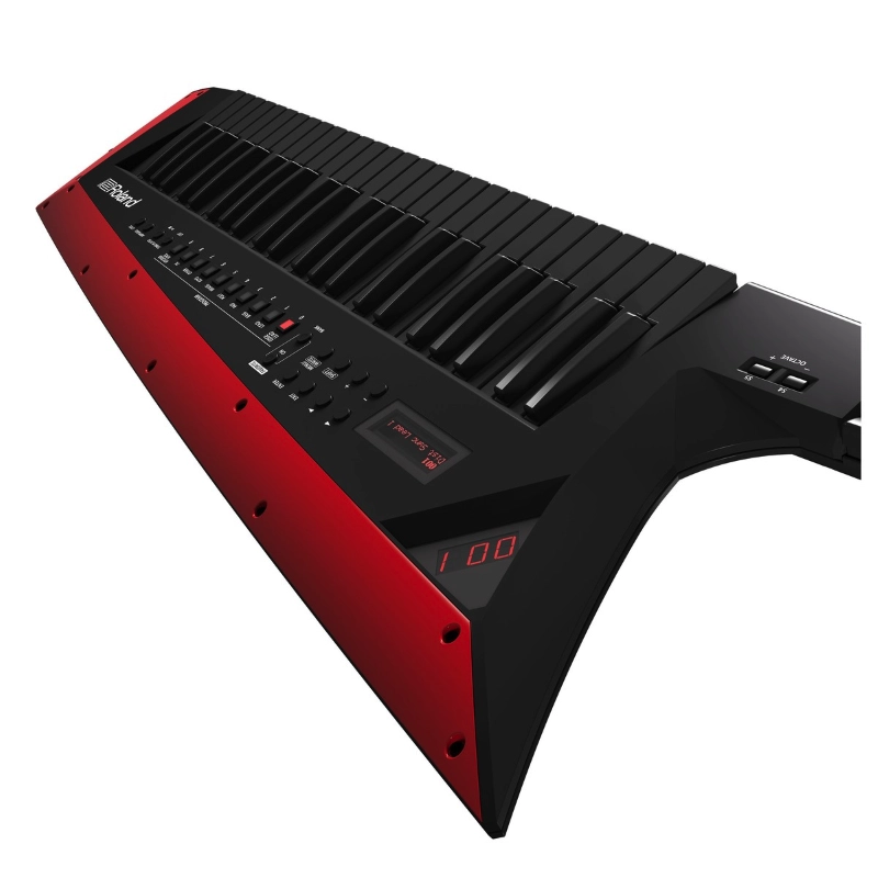 Roland AX Edge BK Keytar MIDI USB 49 Tasti Bluetooth con Skin Intercambiabili Nero