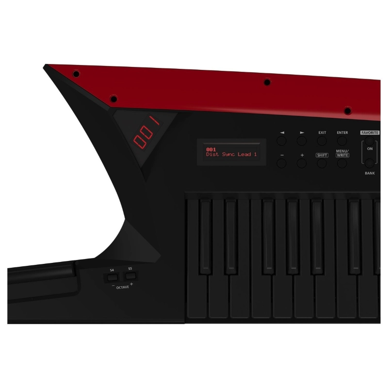 Roland AX Edge BK Keytar MIDI USB 49 Tasti Bluetooth con Skin Intercambiabili Nero