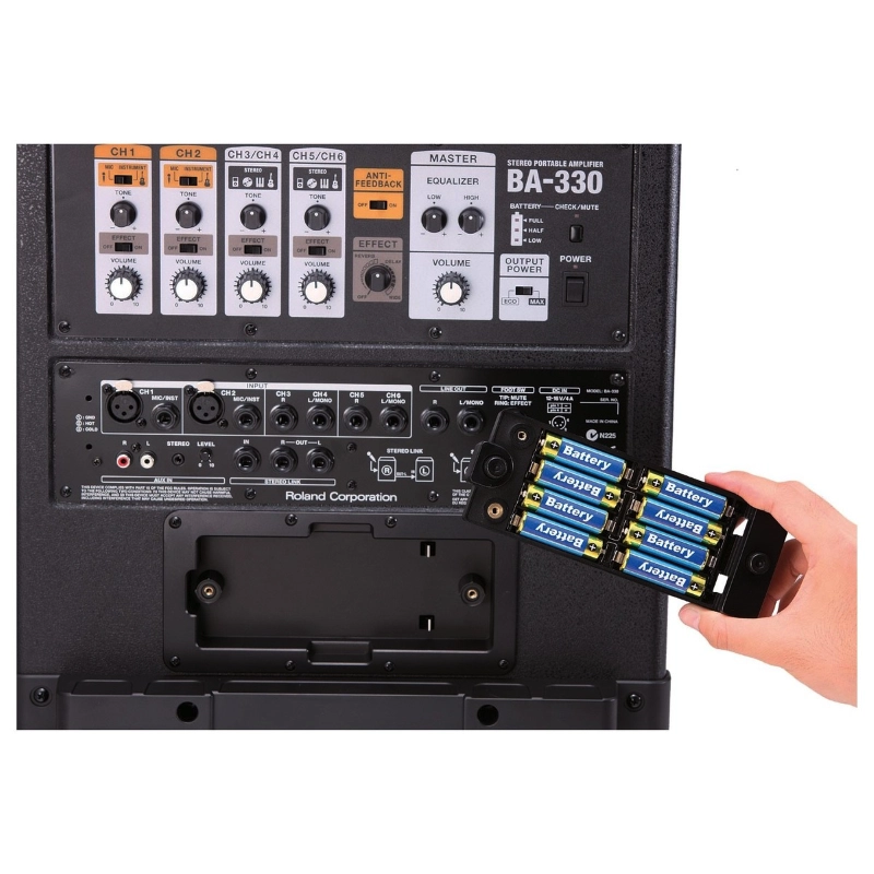 Roland BA330 Sistema di Amplificazione Stereo Portatile