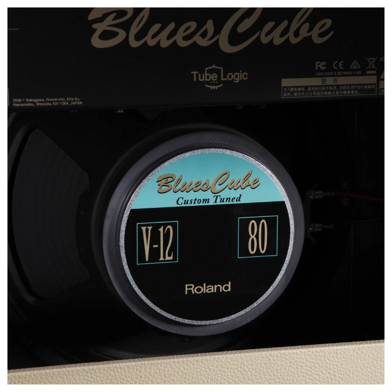 Roland Blues Cube Hot Vintage Blonde Amplificatore Combo per Chitarre 30W Beige