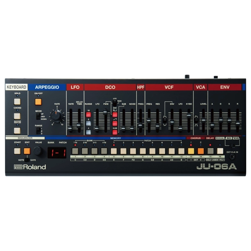 Roland JU06A Boutique Modulo Sintetizzatore 4 Voci e Interfaccia Audio USB