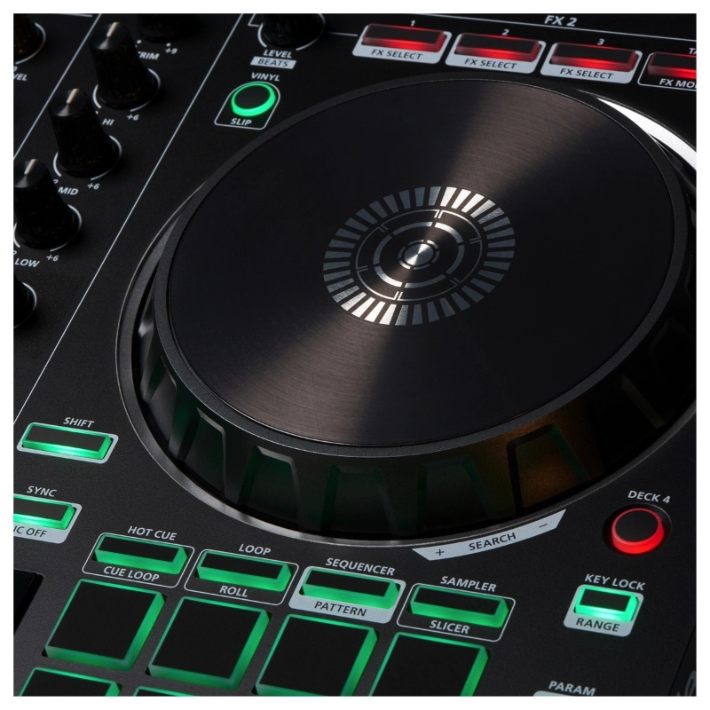 Roland DJ202 Controller 2 Canali 4 Deck per Serato DJ