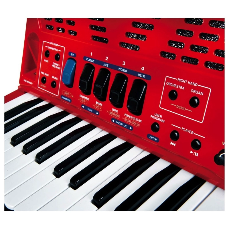 Roland FR1X RD Fisarmonica 26 Tasti Rossa DEMO