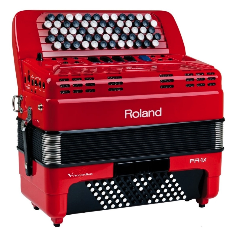 Roland FR1XB RDB Fisarmonica 62 Bottoni Rossa