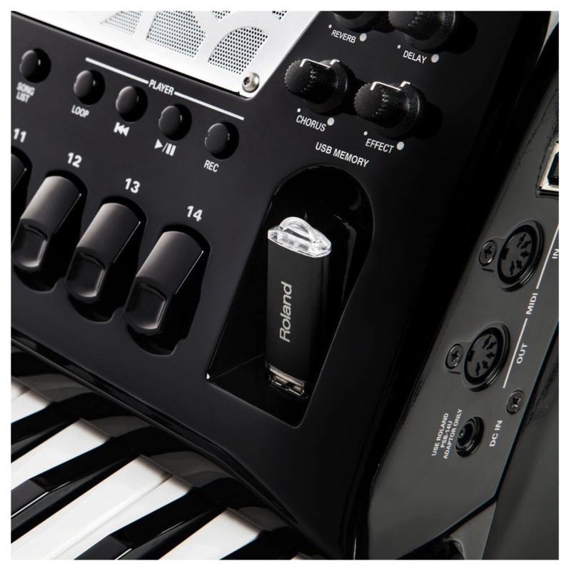 Roland FR8X BK Fisarmonica Amplificata 41 Tasti Nera