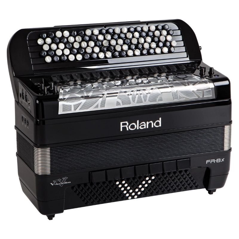 Roland FR8XB BK Fisarmonica a 92 Bottoni Nera