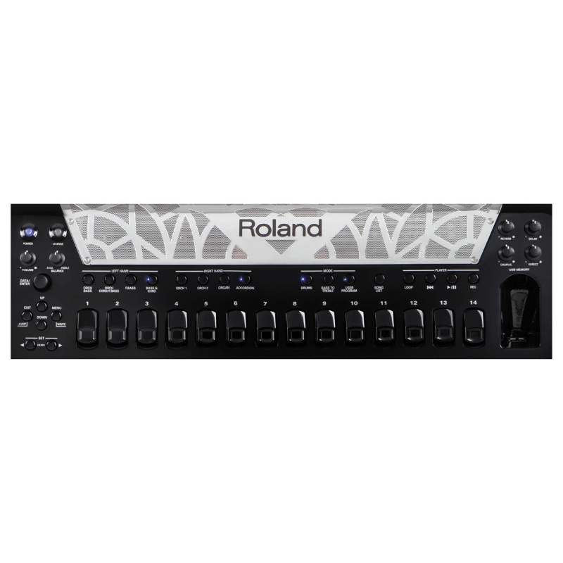 Roland FR8XB BK Fisarmonica a 92 Bottoni Nera