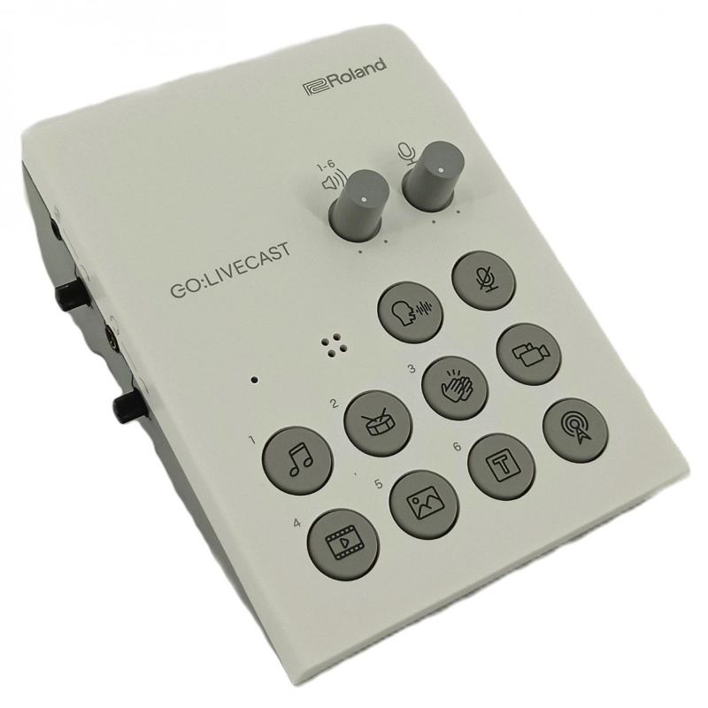 Roland GO LiveCast Studio per lo Streaming Audio Video Live a Smartphone