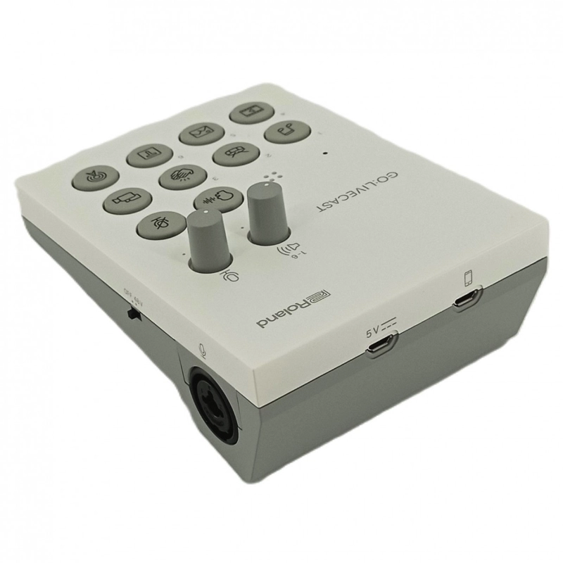 Roland GO LiveCast Studio per lo Streaming Audio Video Live a Smartphone