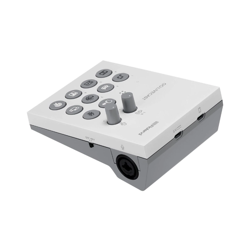 Roland GO LiveCast Studio per lo Streaming Audio Video Live a Smartphone