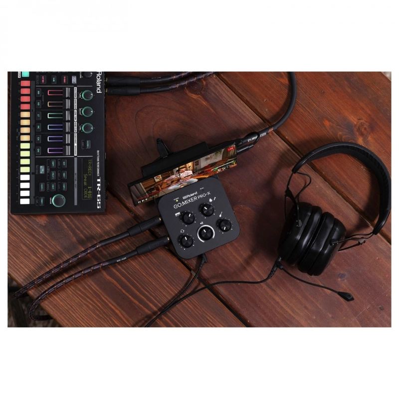 Roland GO Mixer Pro X Mixer Audio per Smartphone
