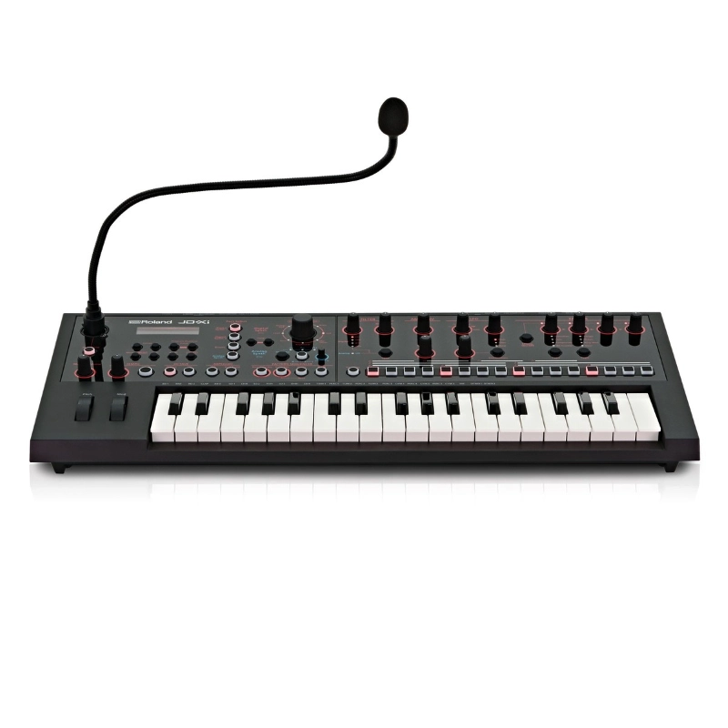 Roland JDXI Sintetizzatore Crossover Analogico Digitale 37 Mini Tasti Nero