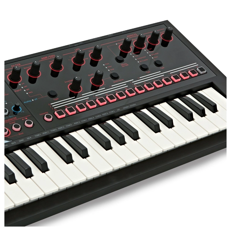 Roland JDXI Sintetizzatore Crossover Analogico Digitale 37 Mini Tasti Nero