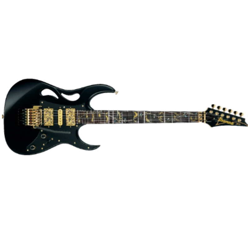 Ibanez PIA3761-XB Onyx Black STEVE VAI Signature Model con Astuccio