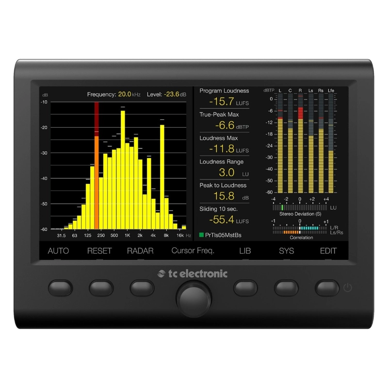 TC Electronic Clarity M Desktop Audio Meter