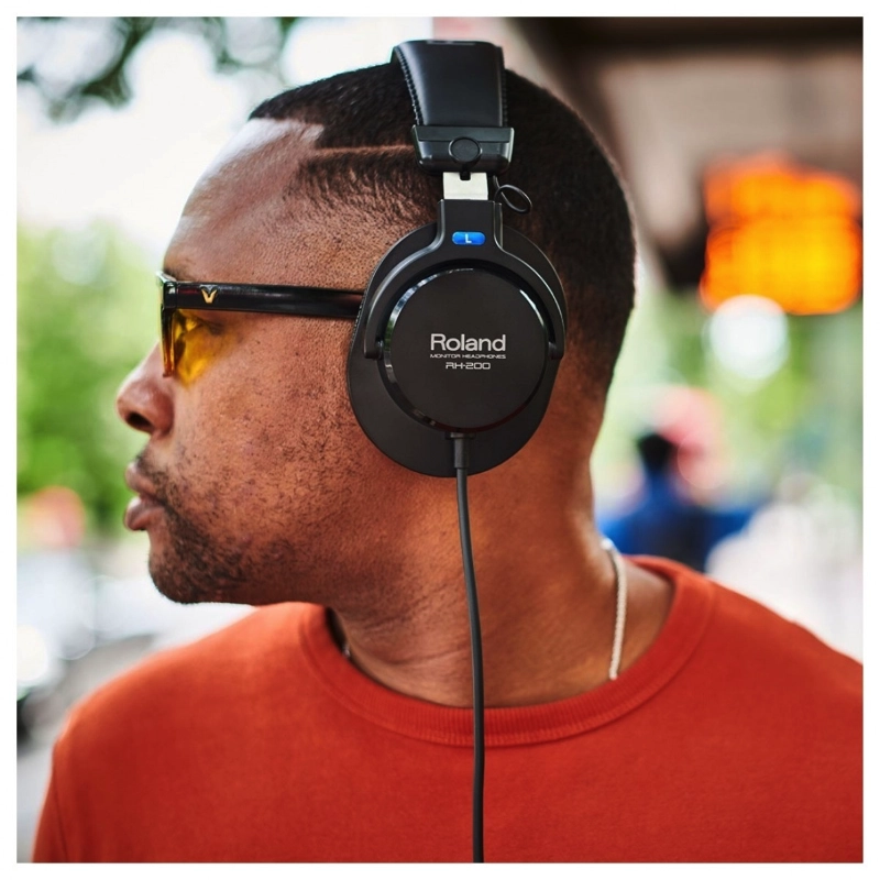 Roland RH200 Cuffia Dinamica Chiusa Nera