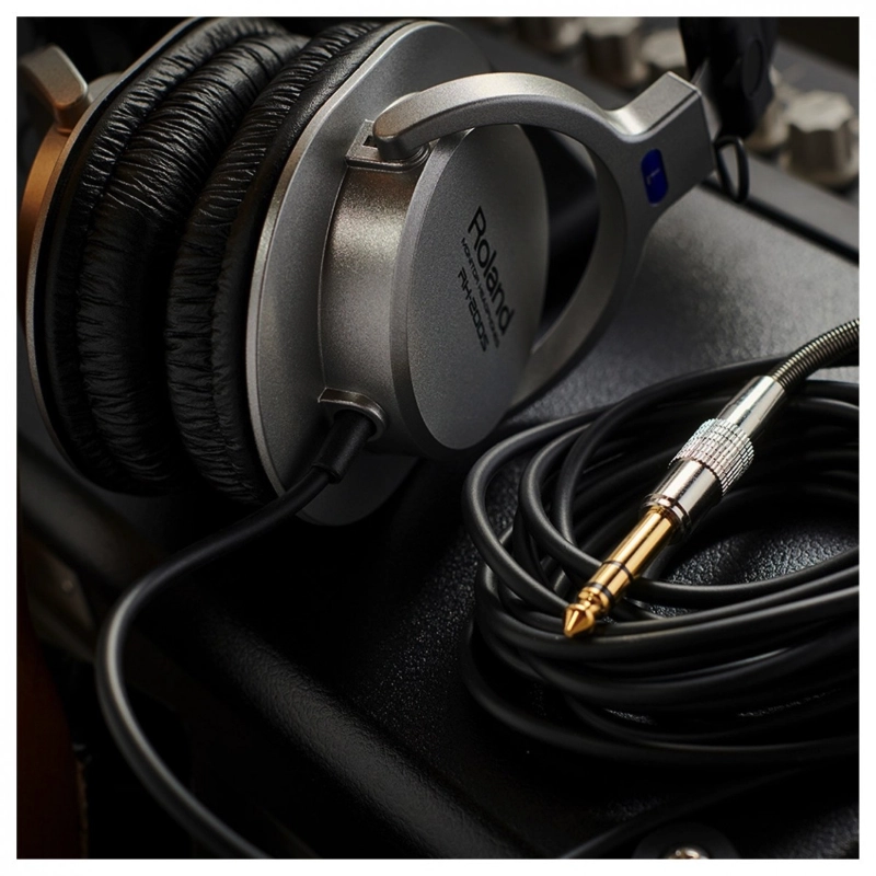 Roland RH200S Cuffia Dinamica Chiusa Silver