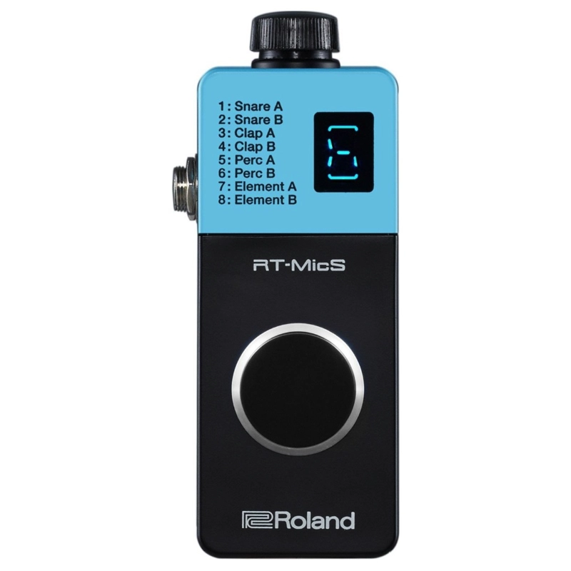 Roland RT MICS Trigger Microfono e Mixer Integrati per Batteria