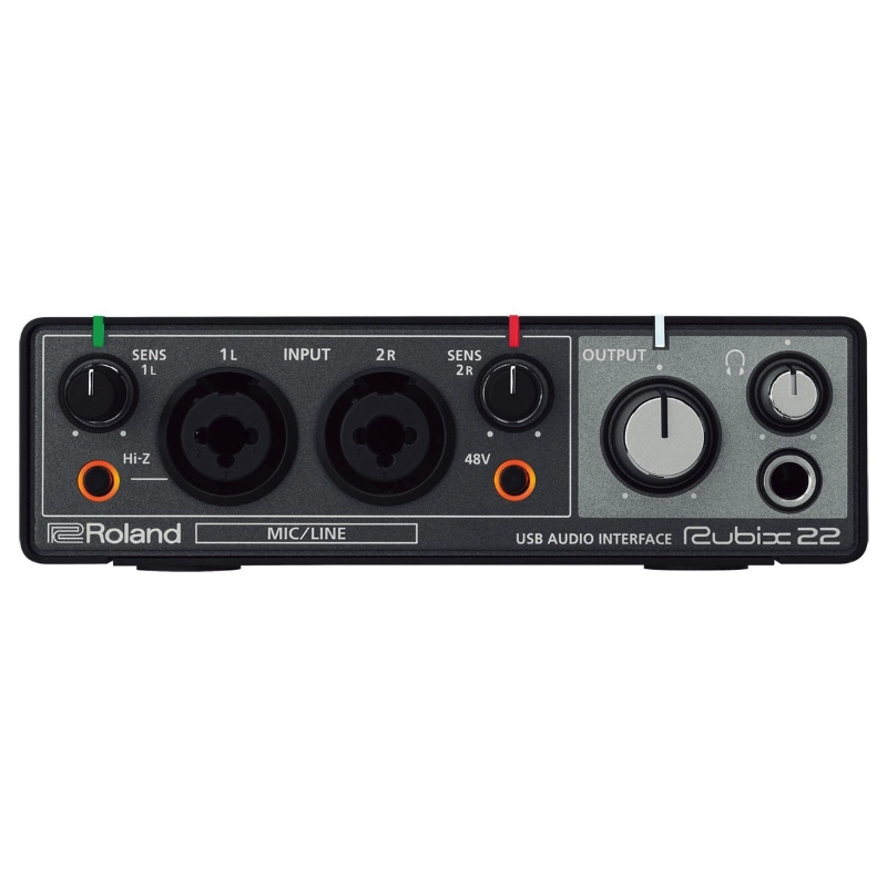 Roland Rubix22 Interfaccia Audio USB 2 In 2 Out per Mac PC e iPad