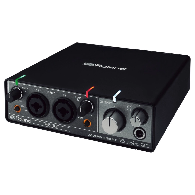 Roland Rubix22 Interfaccia Audio USB 2 In 2 Out per Mac PC e iPad