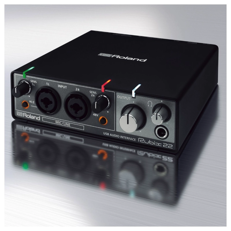 Roland Rubix22 Interfaccia Audio USB 2 In 2 Out per Mac PC e iPad