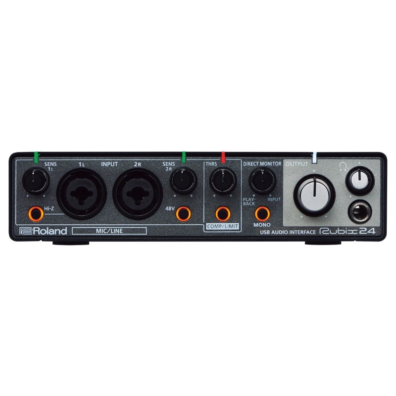 Roland Rubix24 Interfaccia Audio USB 2 In 4 Out per Mac PC e iPad
