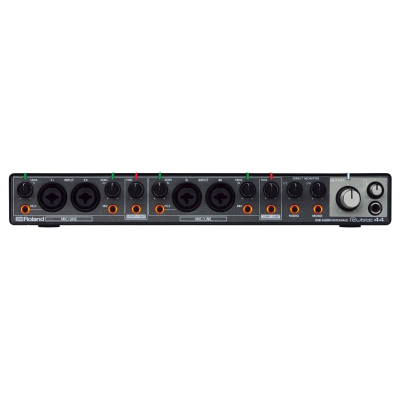 Roland Rubix44 Interfaccia Audio USB 4 In 4 Out per Mac PC e iPad
