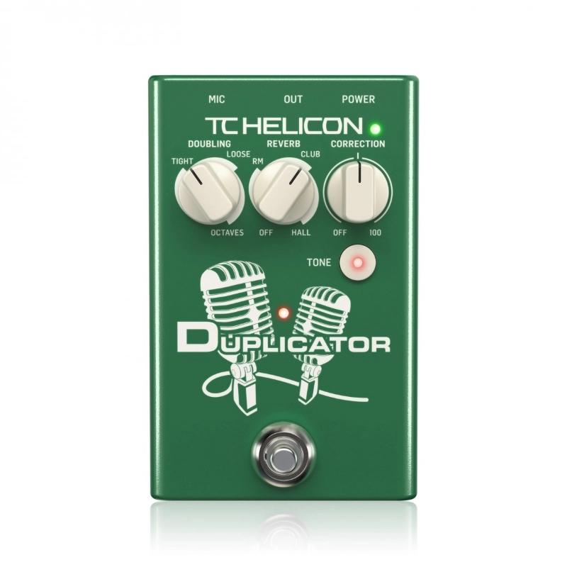 TC Helicon Duplicator Effetto Doubling Reverb e Connection per Voce