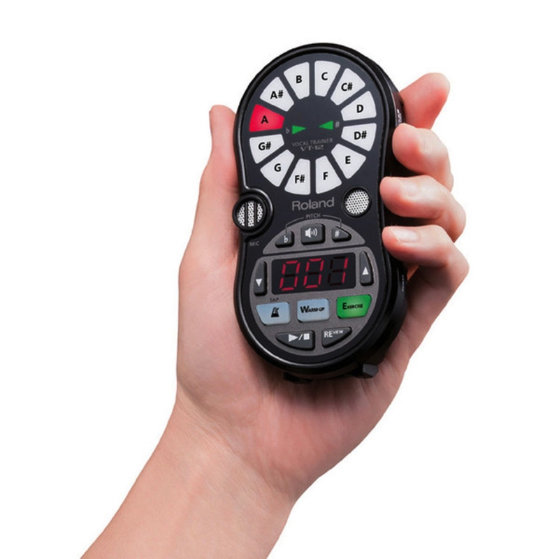 Roland VT12BK Allenatore Vocale Tascabile Nero