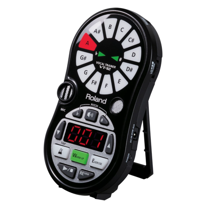 Roland VT12BK Allenatore Vocale Tascabile Nero
