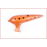 Ocarina in Sib Contralto Plaschke terracotta Bb1-Eb3