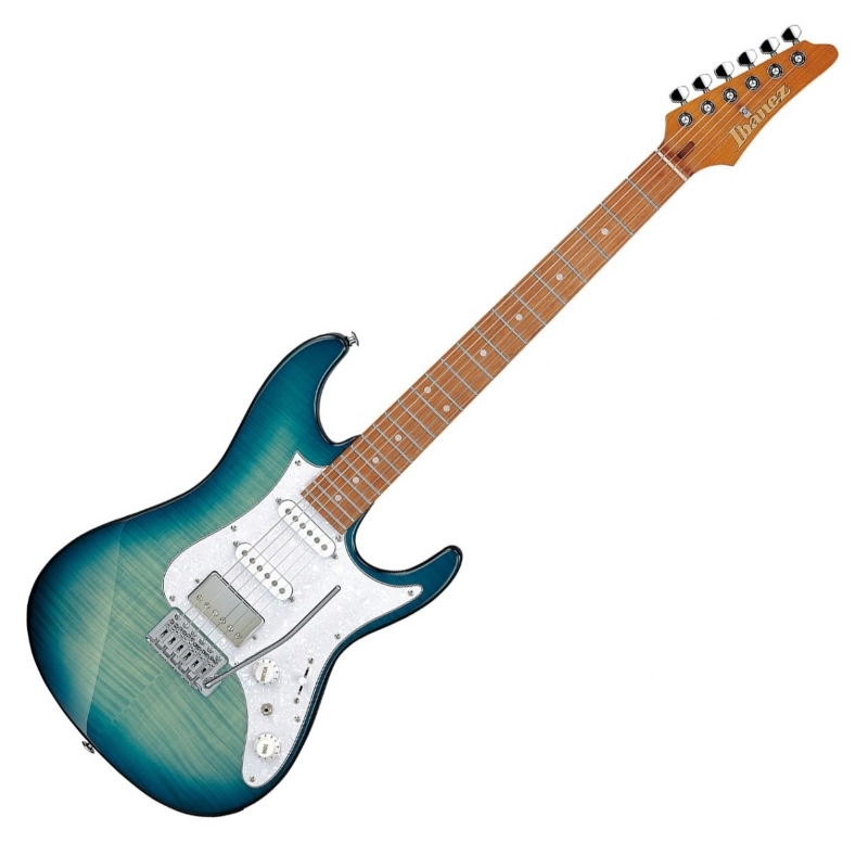 Ibanez AZ22S1FTXB Transparent Turquoise Burst