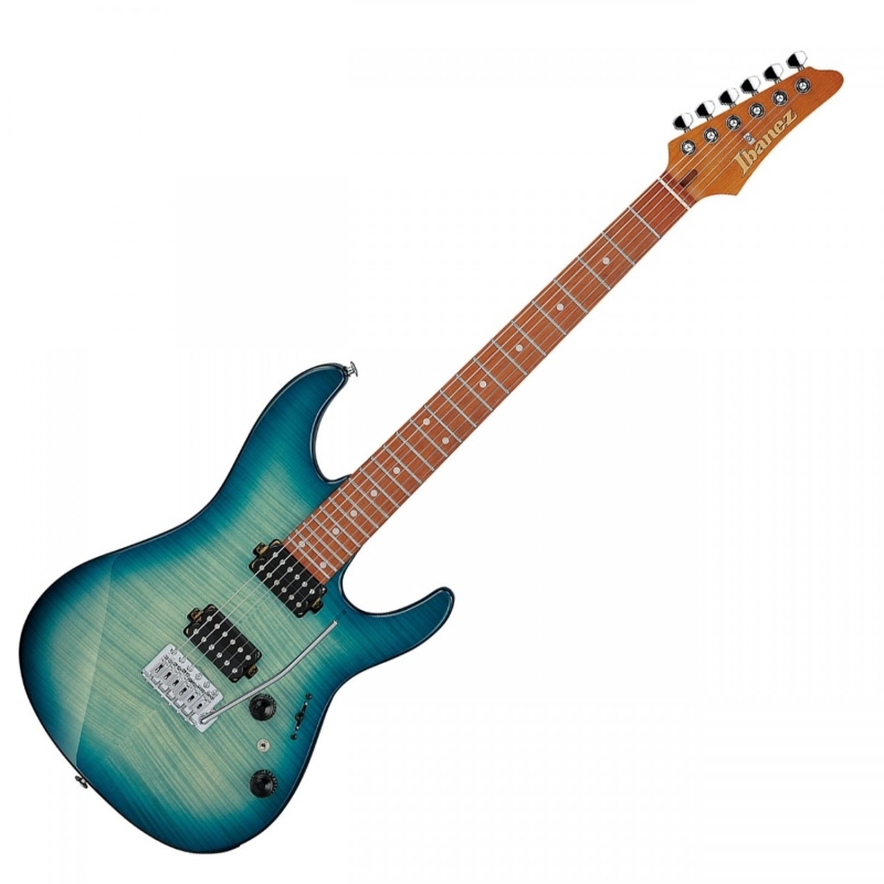 Ibanez AZ24S1FTXB Transparent Turquoise Burst