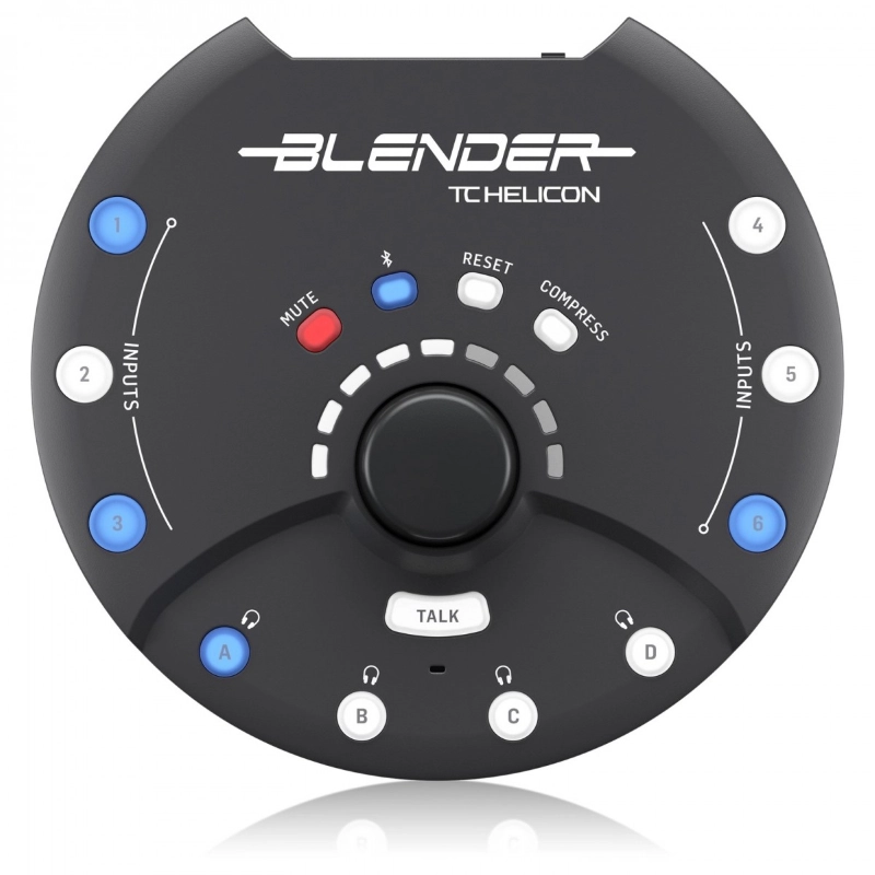TC HELICON BLENDER Mixer stereo compatto con interfaccia audio USB